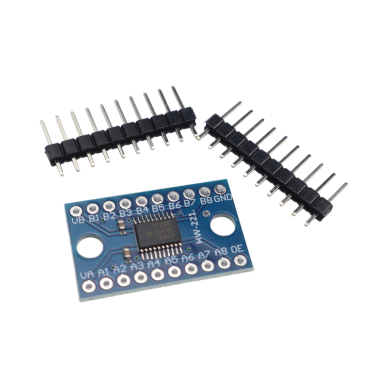 Level Shifter 3.3V - TXS0108E 8 チャンネルロジックレベルコンバータ双方向 3.3V 5V TTL