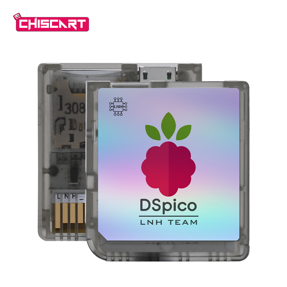 Home Assistant Sd - Chiscart 透明フロスト加工 MicroUSB DSpico ゲームリーダー RP2040