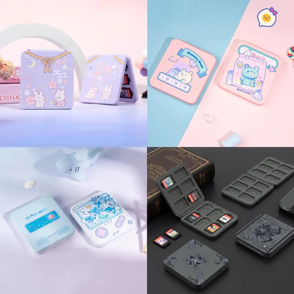 Home Assistant Sd - ハードシェルゲームカード収納ボックス保護ケースホルダー Nintendo Switch 2/NS OLED Lite