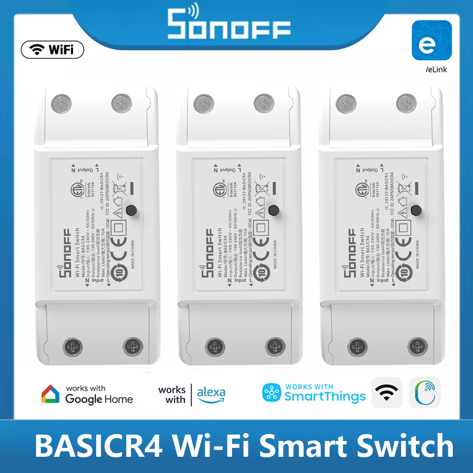 Sonoff Basic Switch - SONOFF Basic R4 Wifiスマートスイッチ ワイヤレスインタラプター スマートタイマー