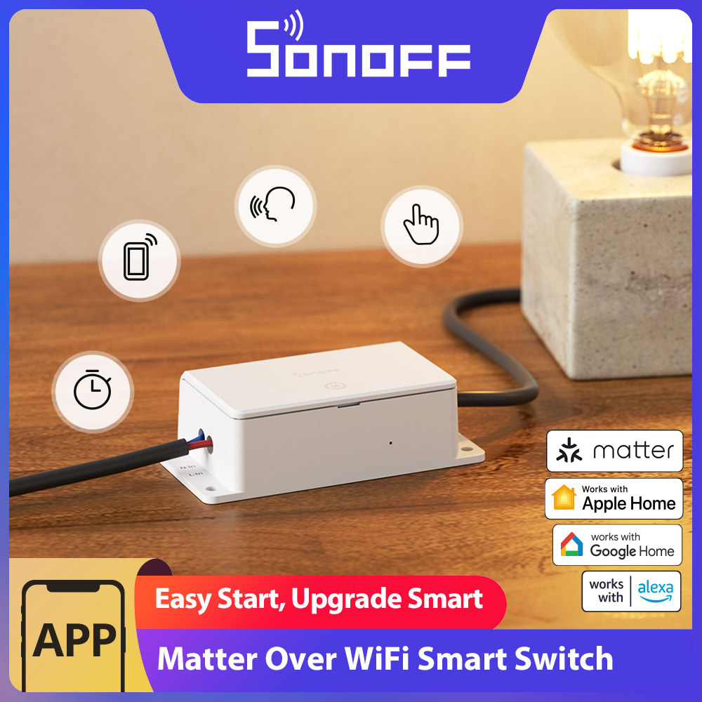 Sonoff Basic Switch - SONOFF BASIC-1GS Matter対応 WiFiスマートスイッチ Basic Gen5