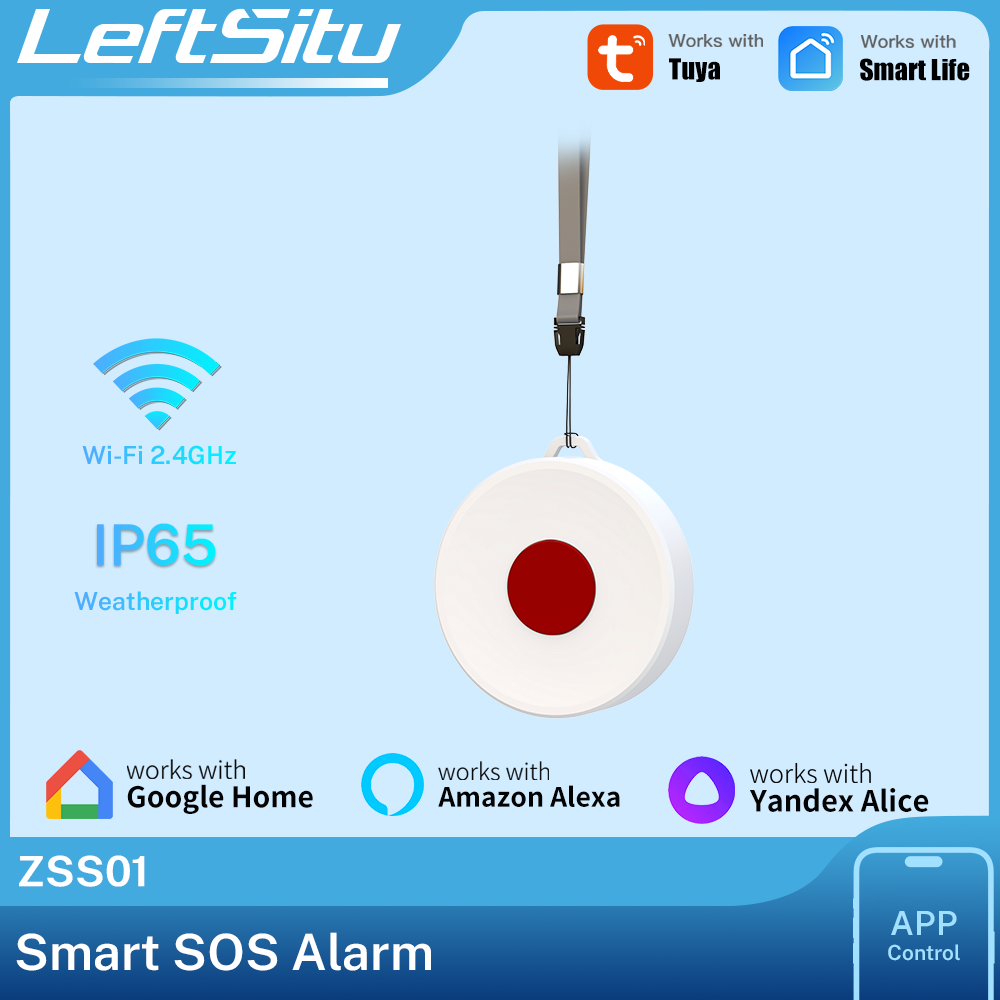 Home Automation Diy - Tuya ZigBee スマートボタン IP65 リモートワイヤレスシーンスイッチ、家庭用電化製品の自動化 DIY