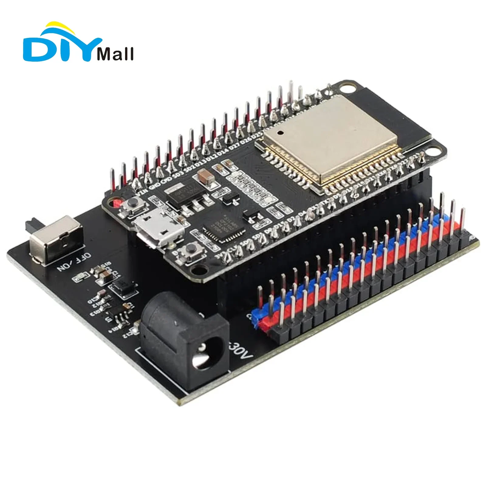 Home Automation Arduino - DEVIT V1 ESP32-32 開発ボード、36ピン ESP32、ESP-32S 2.4GHz