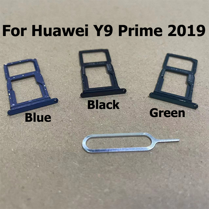 Home Assistant Sd - カードトレイスロットホルダー,sdホルダー,修理部品,huawei y9 Prime 2019,修理部品