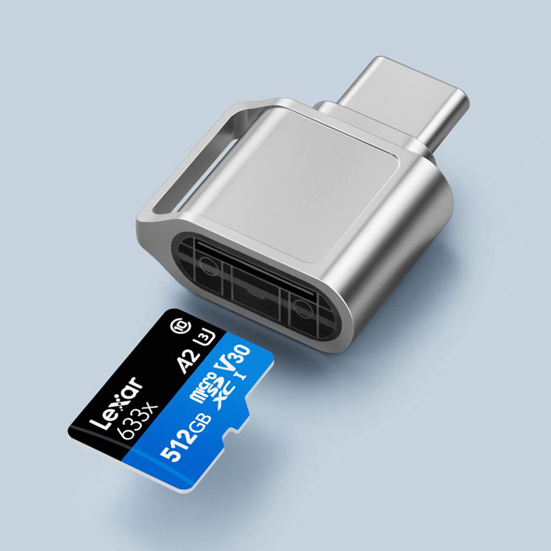 Home Assistant Sd - Otg-USBタイプCカードリーダー,tf, micro sd, sdxc,macbook,ラップトップ,スマートフォン用メモリーカードリーダー