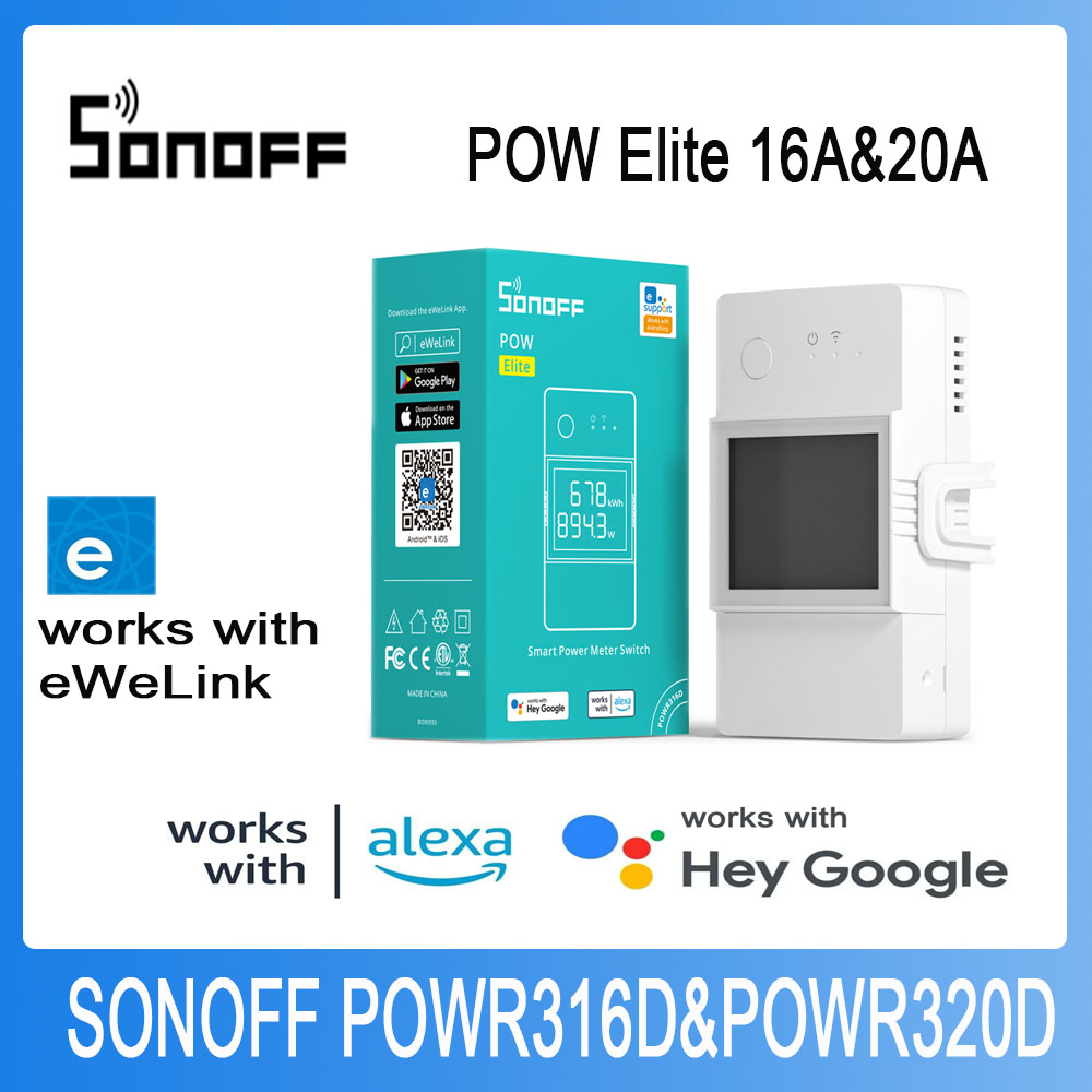 Sonoff Basic Switch - SONOFF Pow Elite パワーメーター Wifi 16A