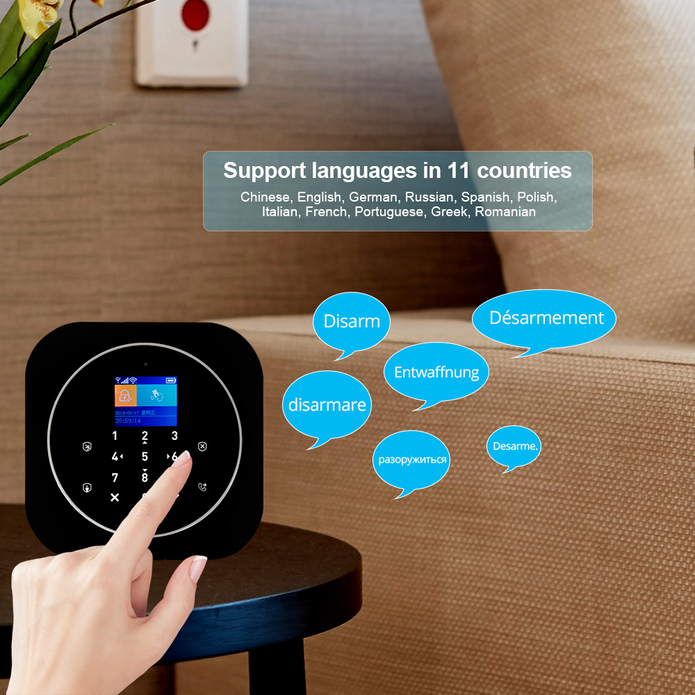 KERUI G12 2G Wifi ワイヤレスホーム警報シス - Home Automation System Diy のレビューと価格