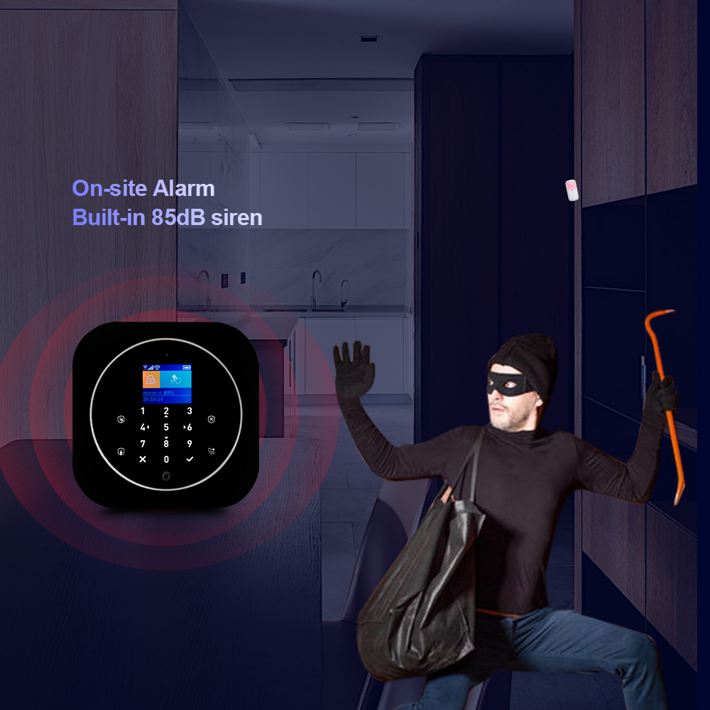 KERUI G12 2G Wifi ワイヤレスホーム警報シス - Home Automation System Diy のレビューと価格