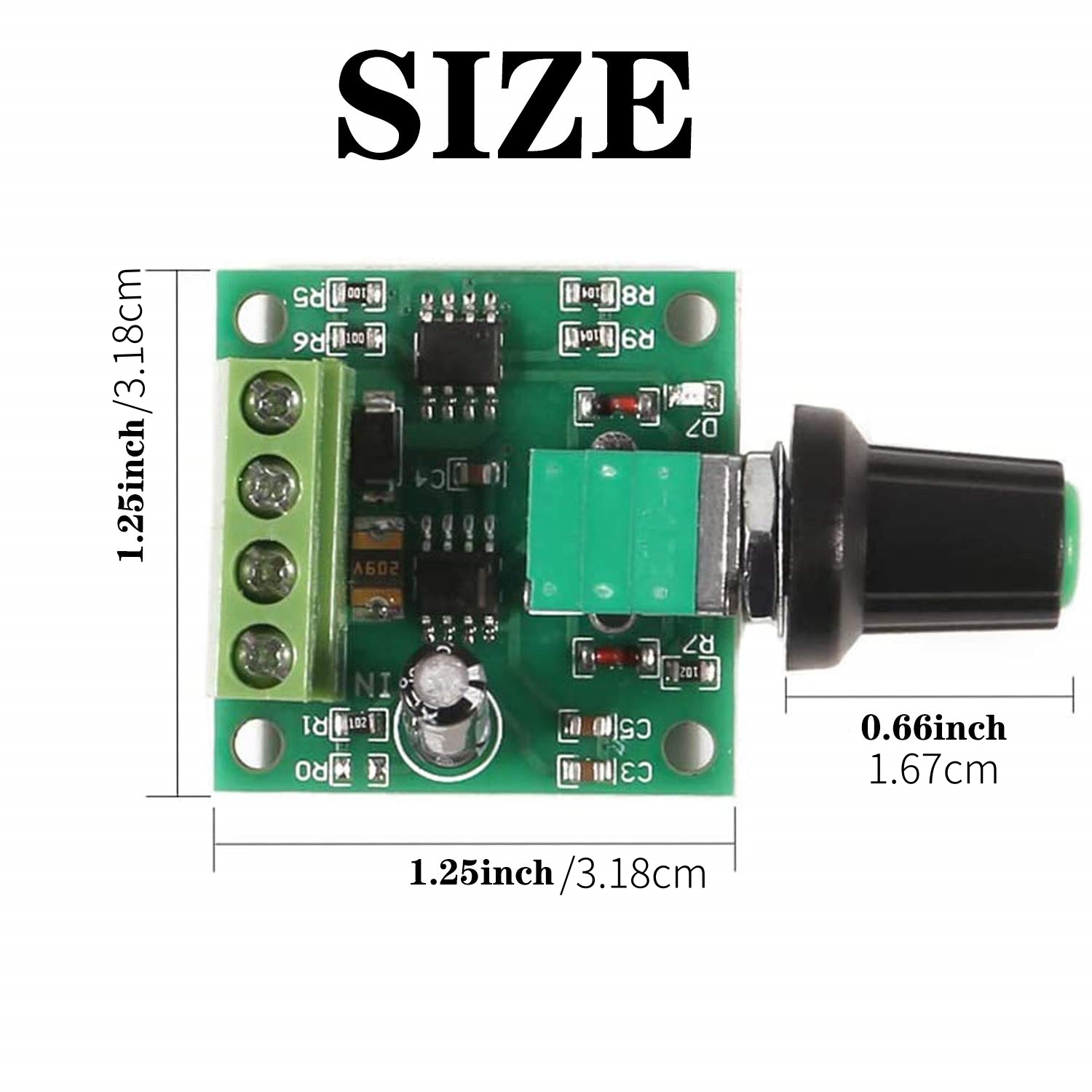 5/10 個 DC 電圧モーター速度制御器 1.8v 3v  - Level Shifter 3.3V のレビューと価格