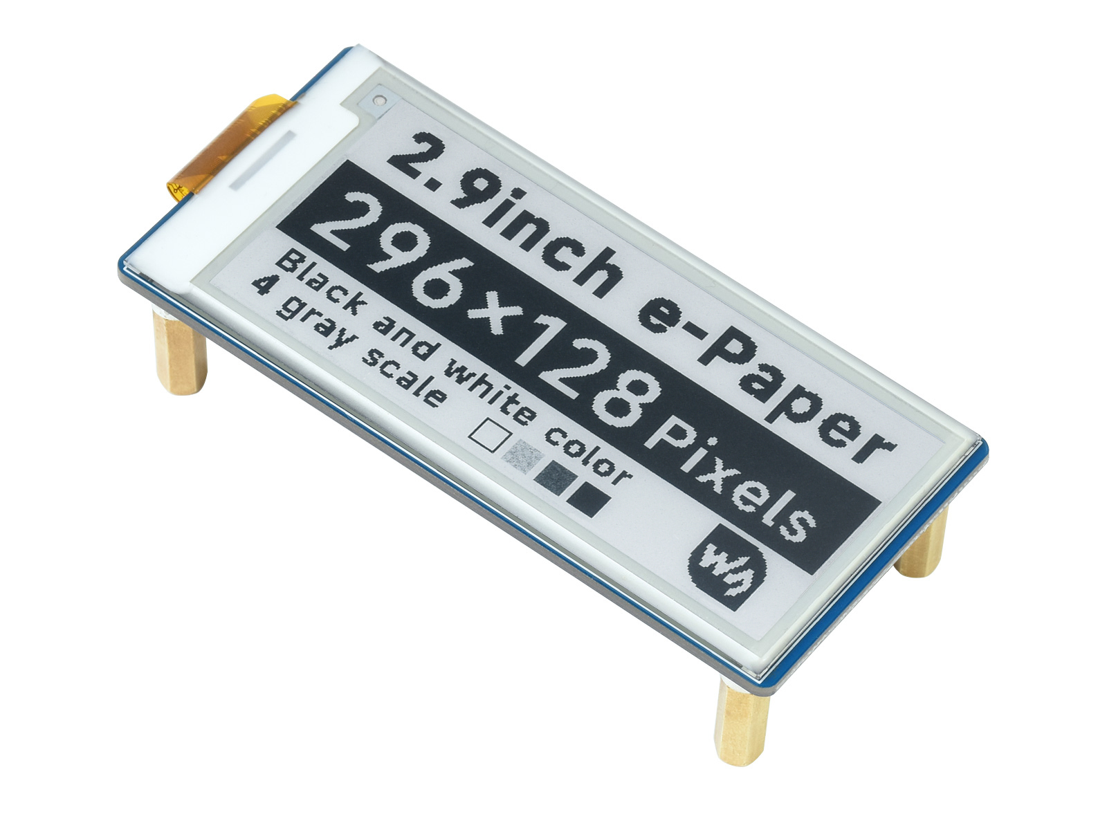 Waveshare 2.9インチ電子ペーパーEインクディスプ - Display Epaper 2.9 のレビューと価格