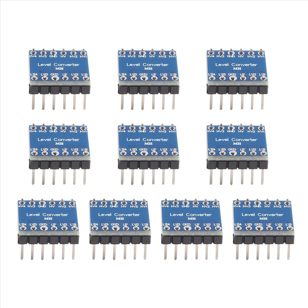 AT42 10個入り 4チャンネル IIC ロジックレベルコ - Level Shifter 3.3V のレビューと価格
