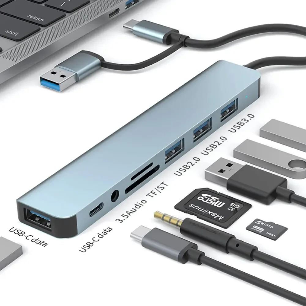 8 In 2 USB-C ハブ 3.0 SD/TF カードリ - Home Assistant Sd のレビューと価格