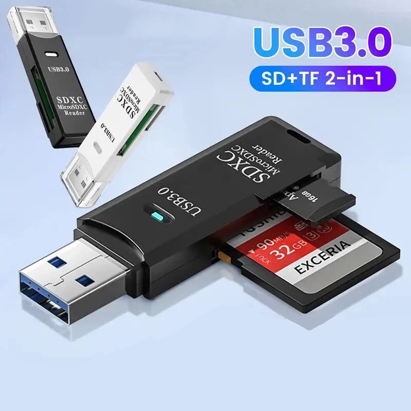 2-in-1 多機能 USB カードリーダーライター マイク - Home Assistant Sd のレビューと価格