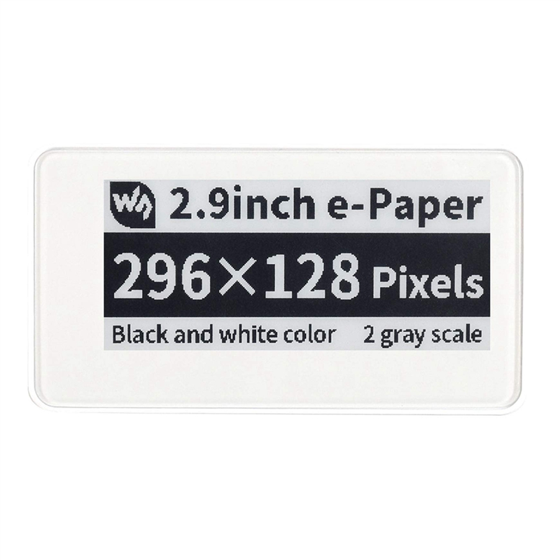 RISE Waveshare 2.9 インチ ワイヤレス N - Display Epaper 2.9 のレビューと価格