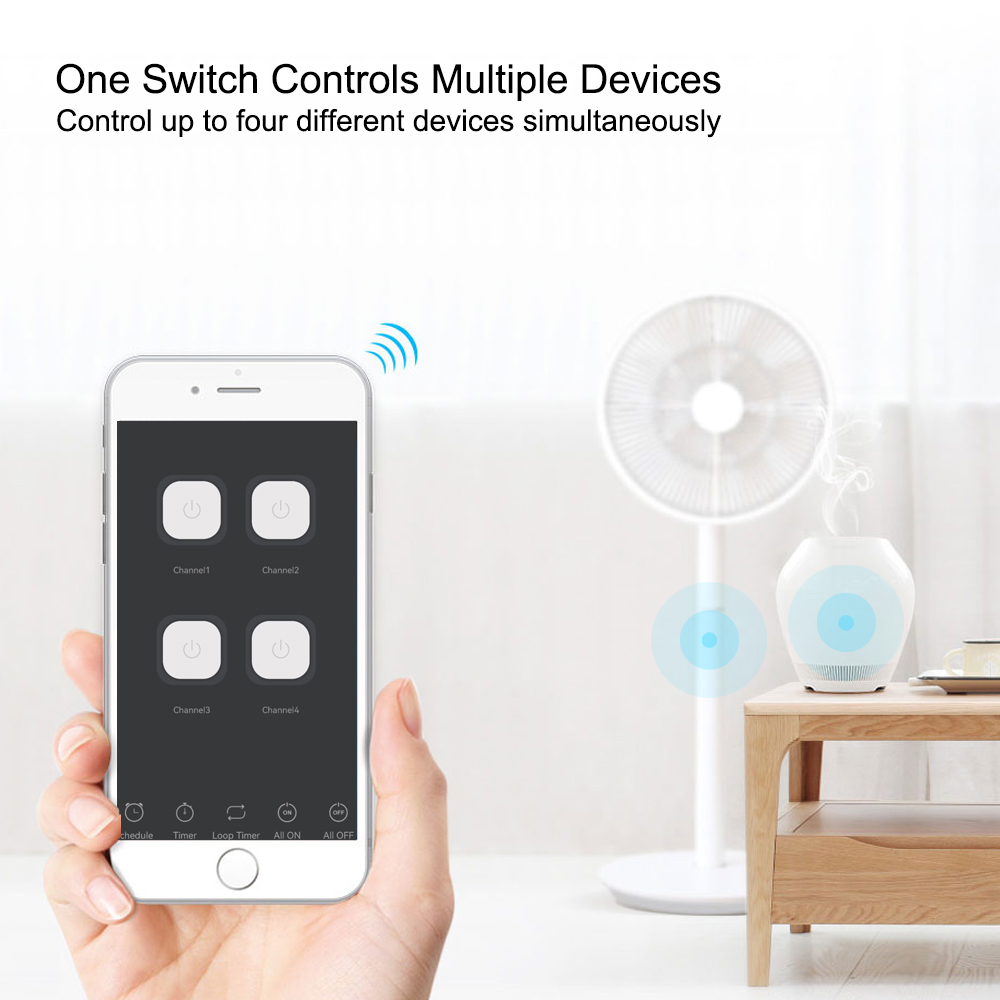 4CH Wifi / Zigbee スマートリレーDIYモジ - Home Automation Diy のレビューと価格