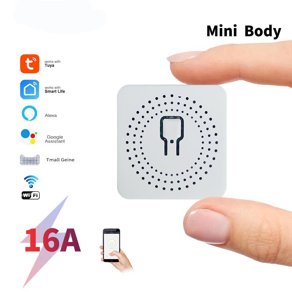 16A 双方向制御 DIY WiFi ミニスマートライトスイ - Home Automation Diy のレビューと価格
