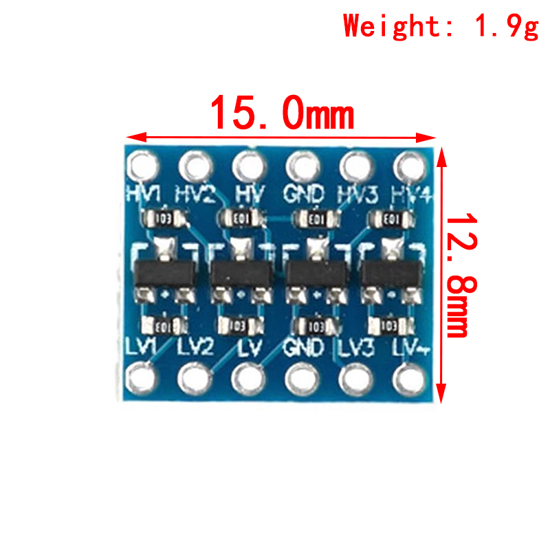 10 個 4 チャンネル IIC I2C ロジックレベルコン - Level Shifter 3.3V のレビューと価格