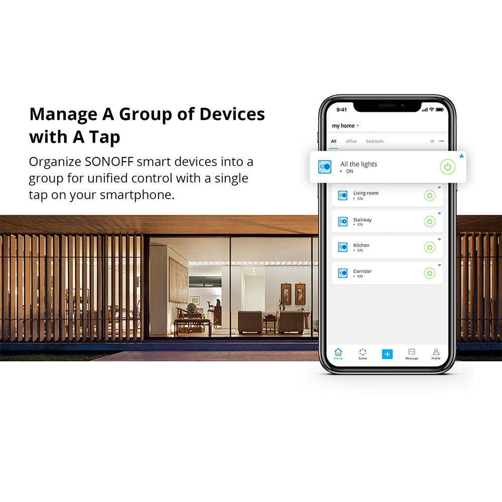 SONOFF BASICR2 RFR2 Wi-Fi 433M - Sonoff Basic Switch のレビューと価格