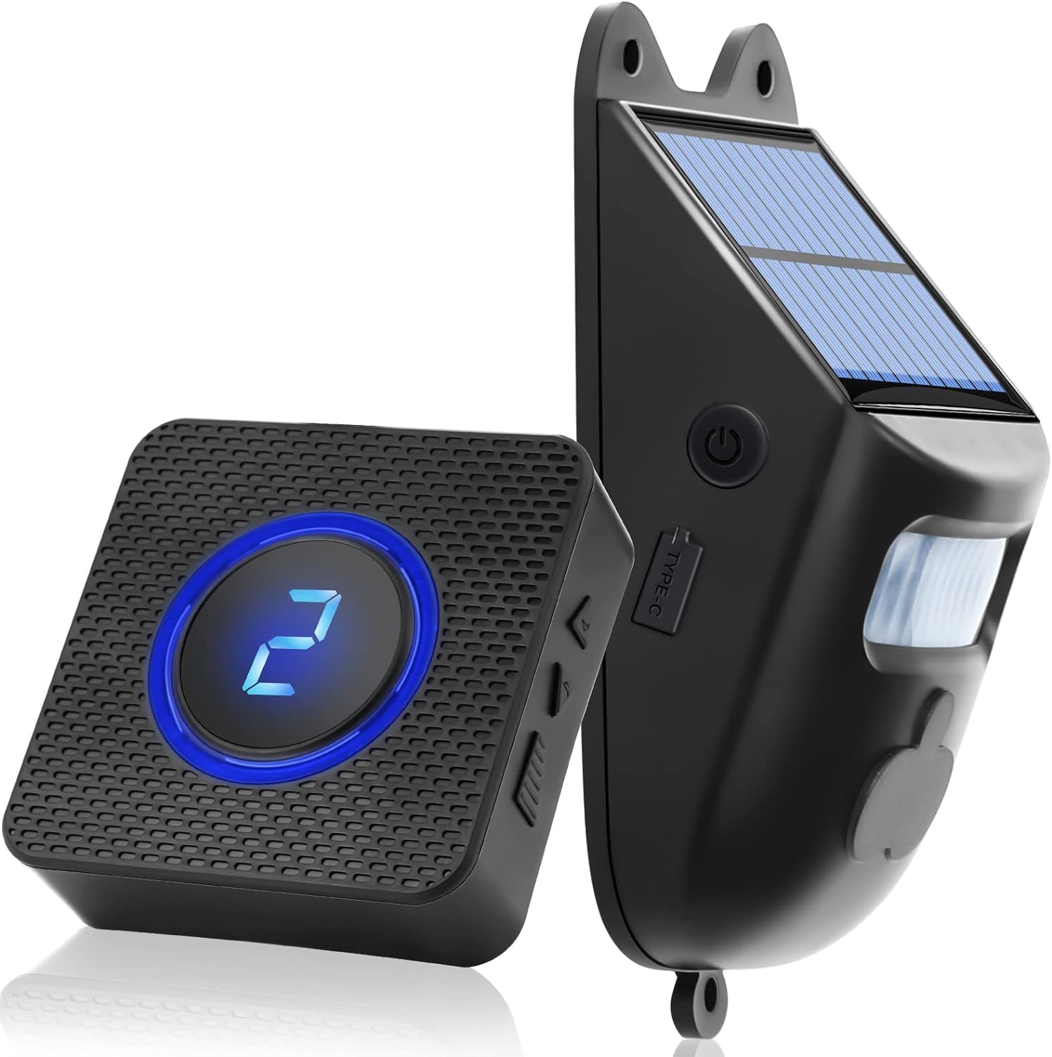 ソーラー式ワイヤレス私道警報器 984フィート長さ IP60 - Home Automation System Diy のレビューと価格
