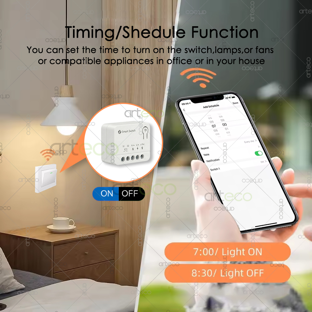 Zigbee ミニブレーカー DIY スマートスイッチモジュ - Home Automation Diy のレビューと価格