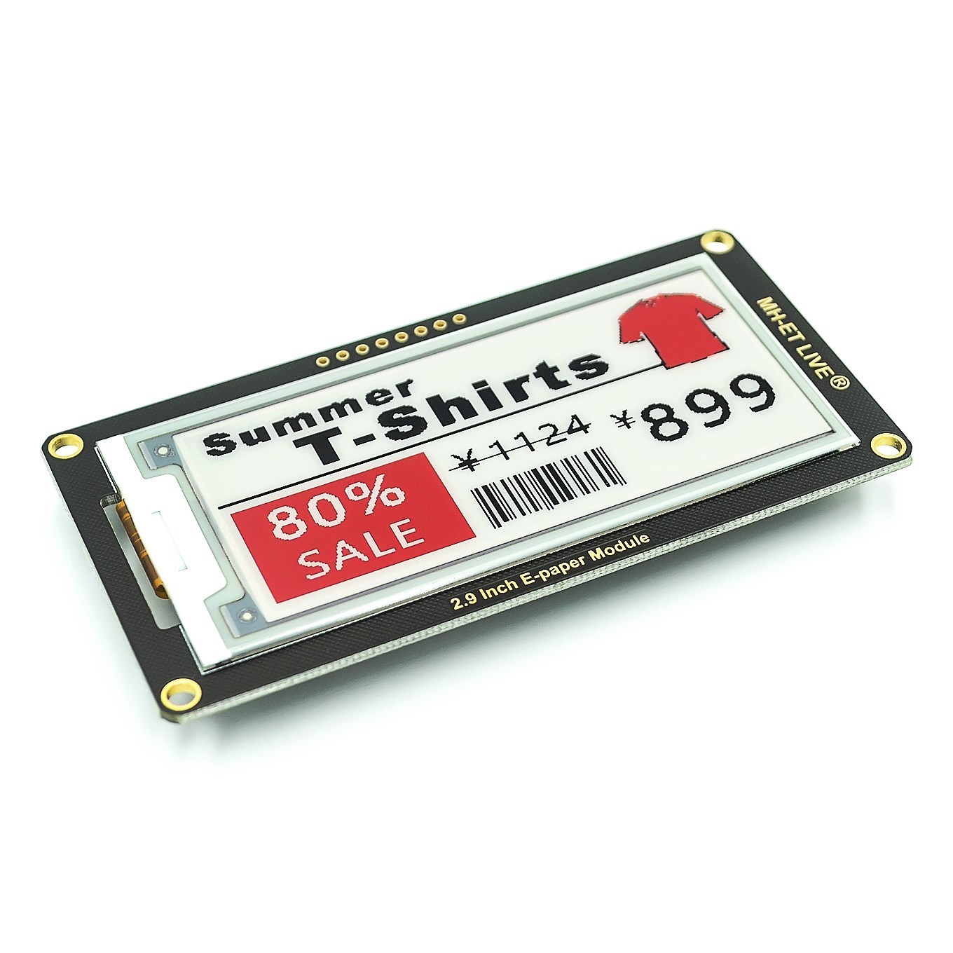電子ペーパーディスプレイ画面,arduino,uno,stm - Display Epaper 2.9 のレビューと価格